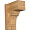 Ekena Millwork Olympic Block Rough Sawn Outlooker, Western Red Cedar, 8"W x 14"D x 18"H OUT08X14X18OLY05RWR - alternate 1